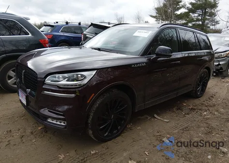 2023 Lincoln Aviator Black Label from USA, damaged, VIN 5LM5J9XC0PGL10831